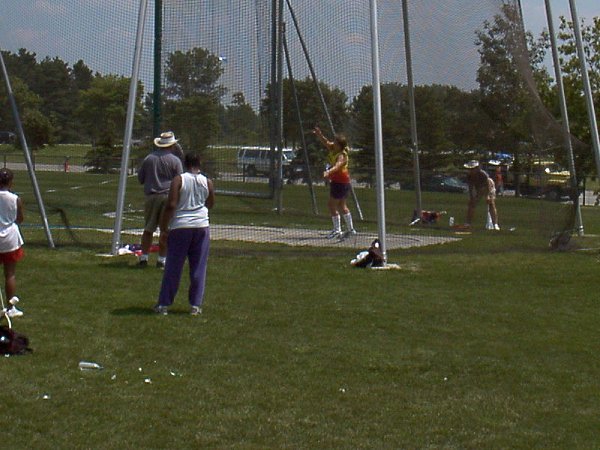Jenny Svoboda, Midget Girls discus throw, 89' 11