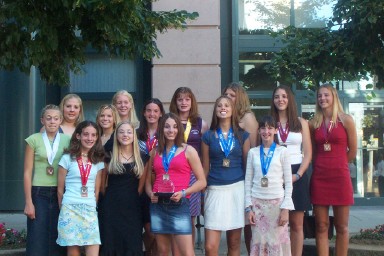 Flyer Intermediate Girls: National Champions!